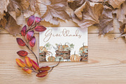 Pumpkins. Watercolor collection, an Object Graphic by Ana-Sakuta (Thumbnail 9 of 17)