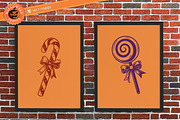 18 Candy&Treats Stamp Brushes, a Brush Add-On by vectstudio (Thumbnail 7 of 10)