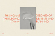 HOMME Company Profile, a Presentation Template by Simple P. (Thumbnail 3 of 10)