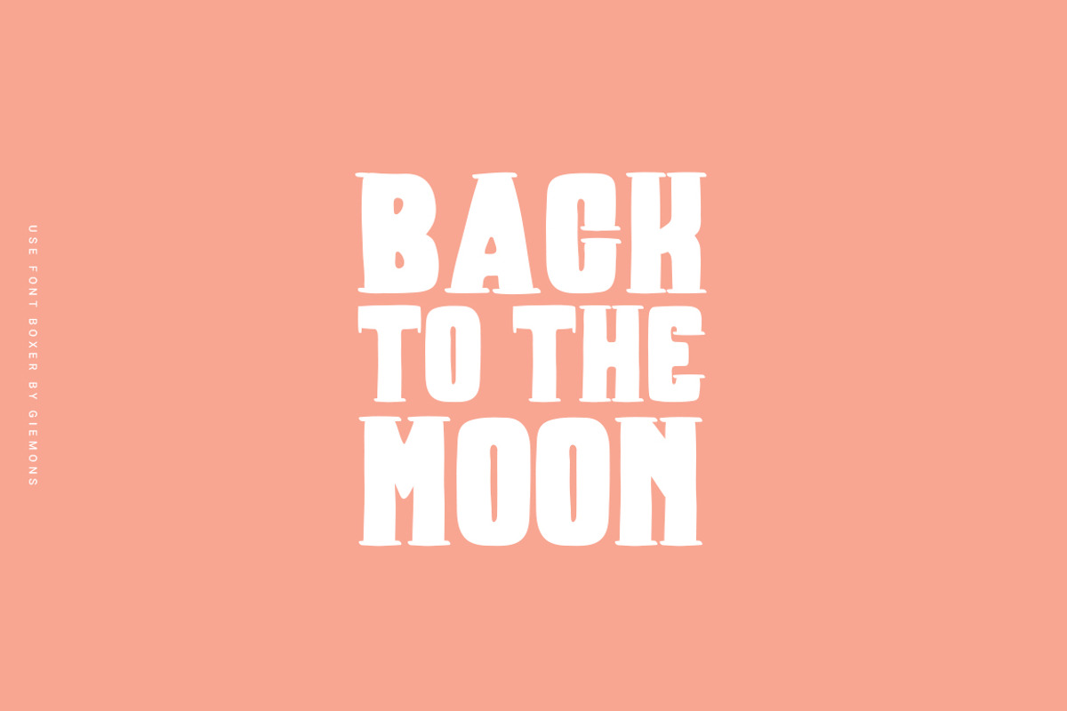 Boxer Typeface preview 6