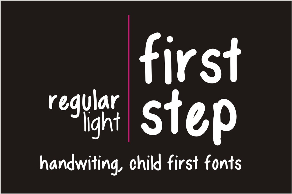 First Step Fonts