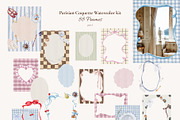 Parisian Coquette Watercolor Kit, a Decorative Illustration by Yuliia Lashevska (Thumbnail 6 of 16)