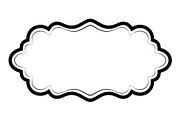 Wavy Scalloped Label Frame Bundle, an Illustration by musafir_fashion (Thumbnail 34 of 51)