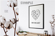 Frames & Walls Scandinavian Bundle-4, a Household Mockup by Yuri-U (Thumbnail 27 of 38)