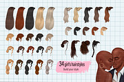 African American couple clipart, a Graphic by Illustrator Space (Thumbnail 4 of 8)