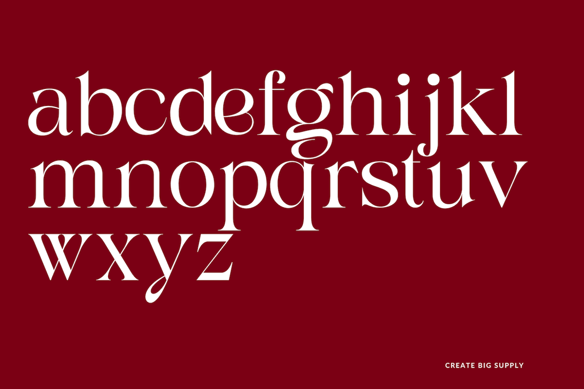 Maeda, a Sans Serif Font by CreateBigSupply (Photo 5 of 8)