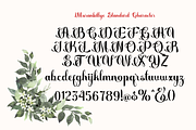 Moranbillye Script, a Script Font by madeDeduk (Thumbnail 5 of 9)
