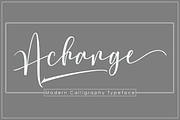 Achange Duo Style, a Script Font by PollemSt (Thumbnail 2 of 9)