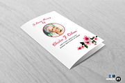 Funeral Program Template Flower, a Brochure Template by Madhabi Studio (Thumbnail 3 of 5)