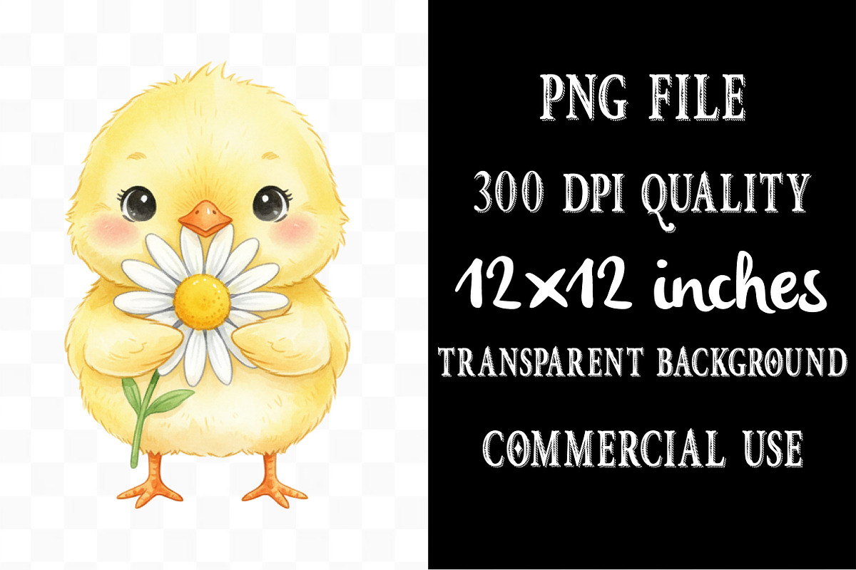 Watercolor Spring Easter Clipart, an Illustration by Designking (Photo 4 of 5)