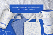 Bird Doodles & Vector Elements, a Graphic by so.ni.ka-store (Thumbnail 2 of 13)