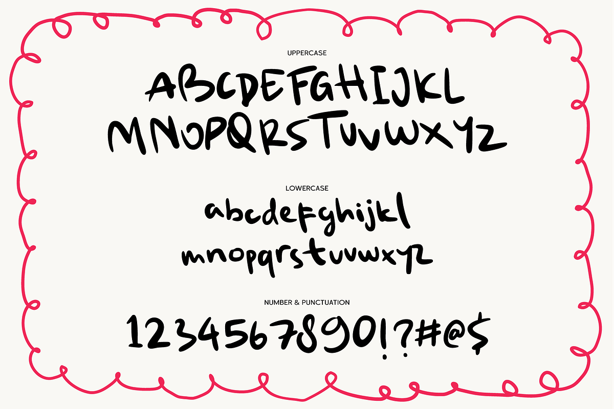 STH Tarine, a Handwritten Font by Sitintahitam (Photo 5 of 10)