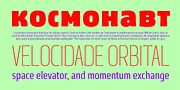 Quebra Cond, a Sans Serif Font by Vanarchiv (Thumbnail 6 of 7)