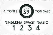 4FONTS ONLY 12 for sale, a Sans Serif Font by graffistyling (Thumbnail 5 of 5)
