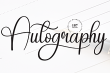 Autography | Script Font