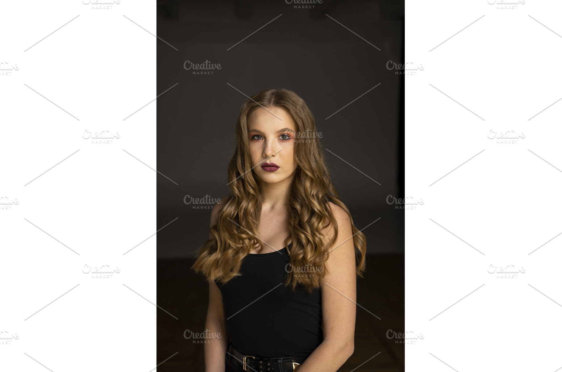 Attractive young woman with long, a Beauty & Fashion Photo by volodymyrshtun13795