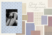 100 Clean Tone Textured Backgrounds, a Background Graphic by Feelsoul (Thumbnail 1 of 13)