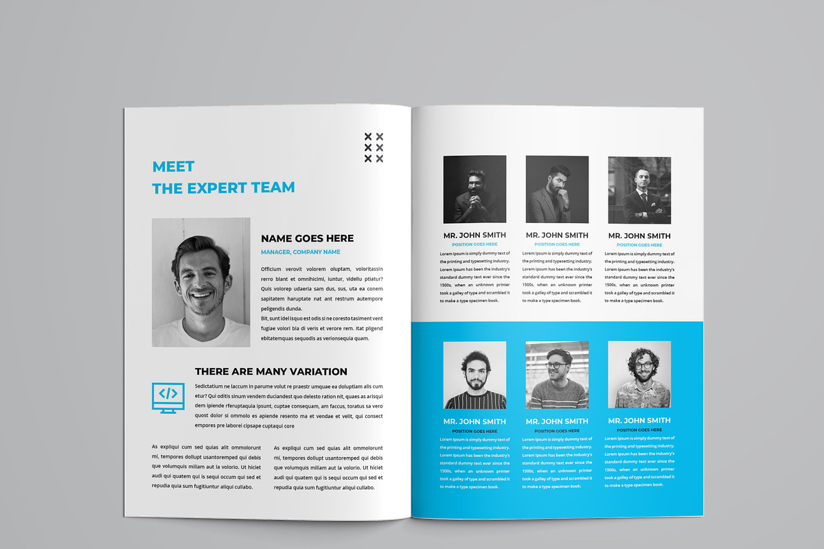 Minimal Business Project Proposal, a Brochure Template by mijli (Photo 6 of 14)