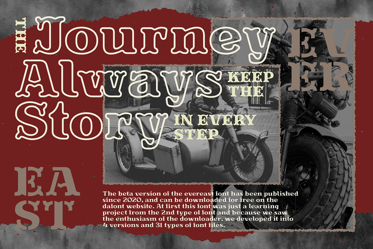 Evereast Font Family, a Slab Serif Font by Nocturnal Workspace (Photo 2 of 14)