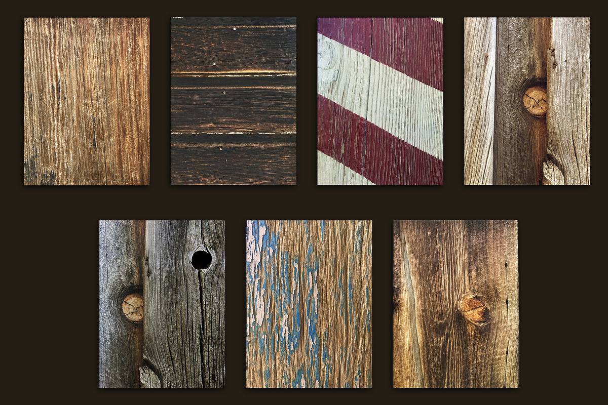Vintage wood backgrounds, a Texture Graphic by Paper Farms (Photo 3 of 3)