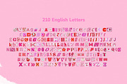 Barbiecore Ransom PNG Pink Letters, an Object Graphic by BORT GRAPHIC (Thumbnail 5 of 8)