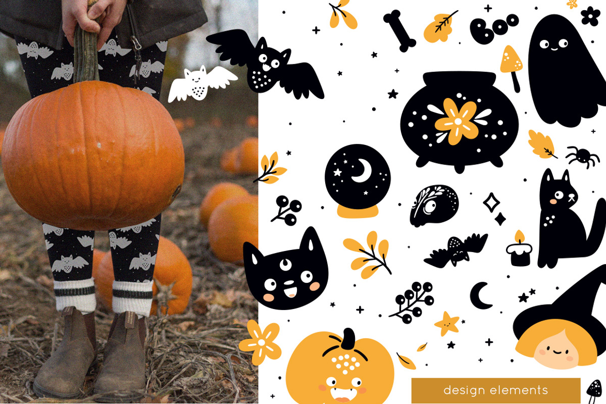 Halloween Baby collection, an Illustration by Magic & Dreams (Photo 3 of 6)