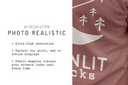The Bella Canvas 3001 Mockup Bundle, an Advertising Mockup by Moonlit Mocks (Thumbnail 8 of 11)