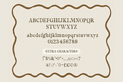 Retro Vintage Hand Drawn Font Font, a Serif Font by Summit Avenue (Thumbnail 3 of 3)