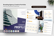 Branding Portfolio Square Brochure, a Brochure Template by twinstd (Thumbnail 1 of 6)