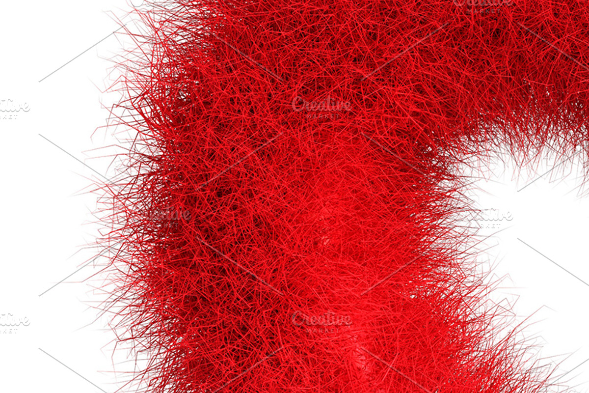Joined red plush hearts, a Background Graphic by AK Design (Photo 3 of 3)