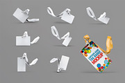 Lanyard Tag Badge Mock-Up, an Advertising Mockup by Se٧enStudio (Thumbnail 3 of 8)