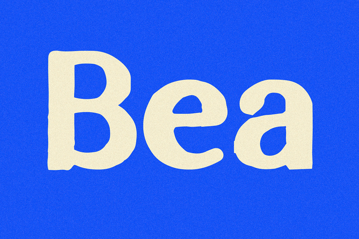 Bea I A Soft Hand-Drawn Typeface, a Handwritten Font by Taylor Penton (Photo 4 of 6)