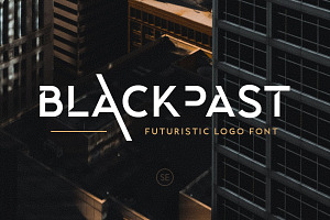 Blackpast - Futuristic Logo Font, a Sans Serif Font by Sarid Ezra
