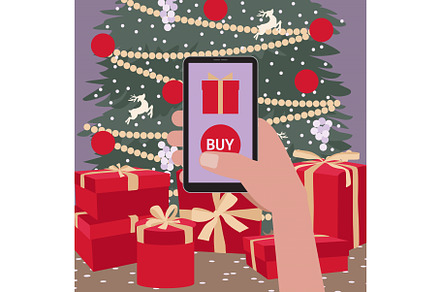 Christmas online shopping