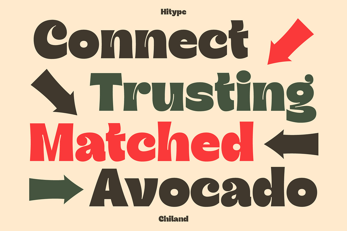 Chiland Display Typeface - Hitype, a Sans Serif Font by Hitype (Photo 9 of 11)