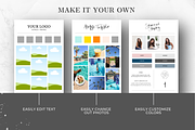 Brand Board Template/Mood Board, a Branding & Logo Template by Just Like White Creative (Thumbnail 5 of 6)