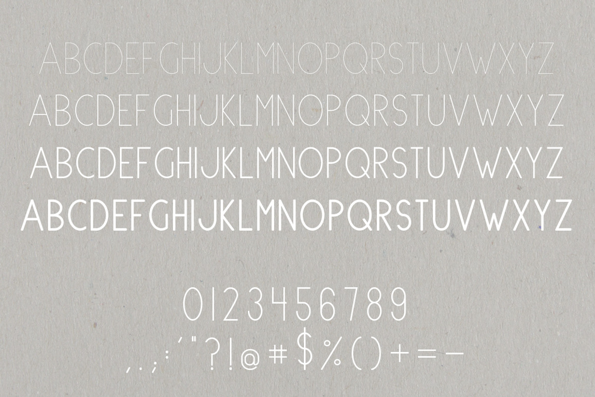 Portland | Multi-Weight Font preview 2