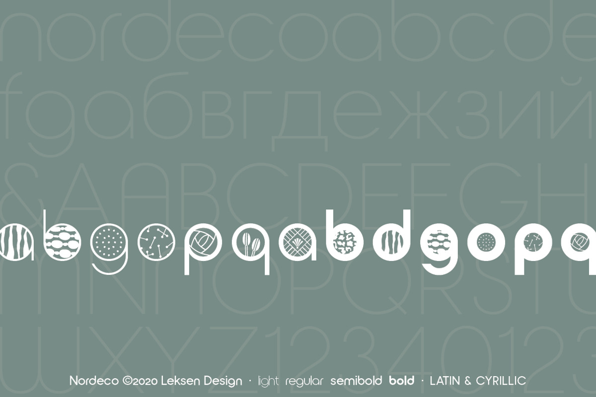 Nordeco Bold, a Sans Serif Font by Leksen Design (Photo 3 of 6)