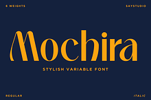 Mochira - Stylish Variable Font