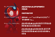 Revoinex - Futuristic Display Font, a Sans Serif Font by Dhabee (Thumbnail 9 of 9)