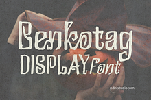 Benkotag - Display Font