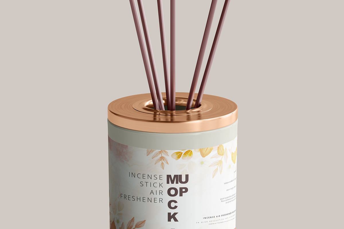 Incense Air Freshener Mockups, a Packaging Mockup by pmvch (Photo 9 of 20)