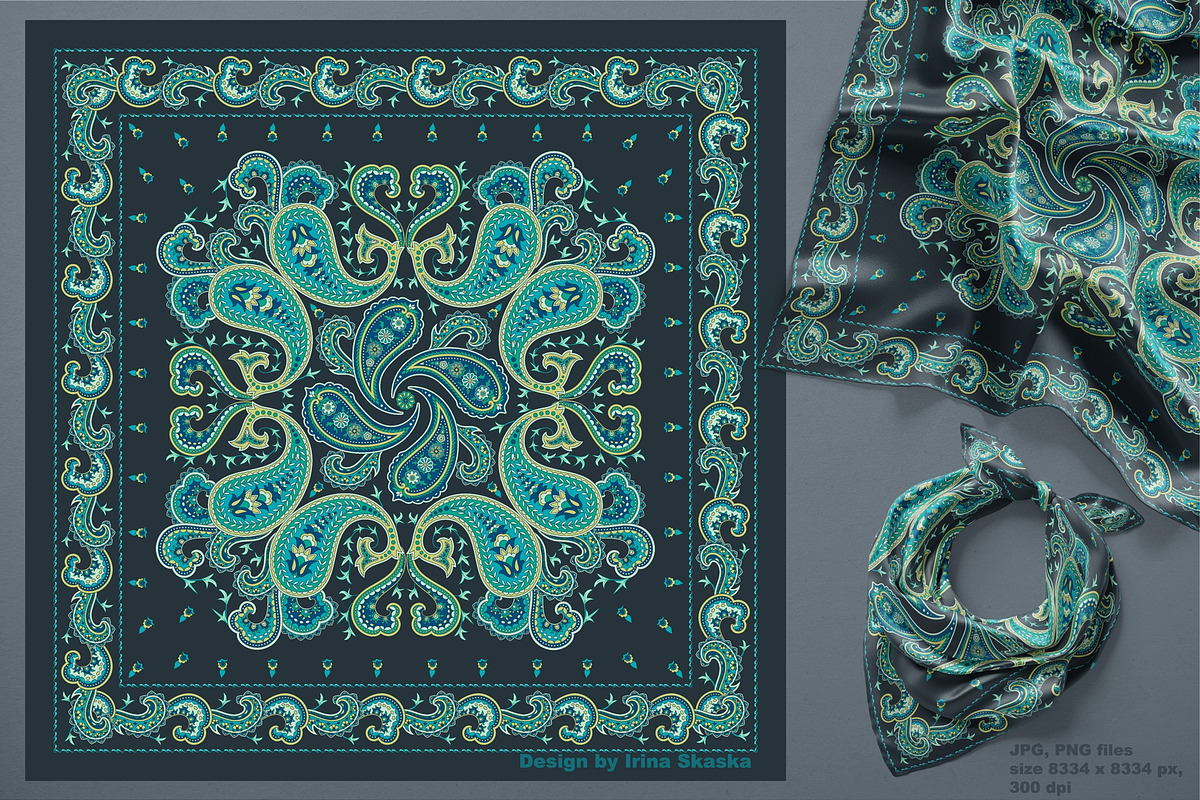 PAISLEY, a Pattern Graphic by Irina Skaska (Photo 4 of 12)