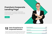 CORP - Responsive HTML Landing Pages, a Landing Page Template by evethemes (Thumbnail 2 of 4)
