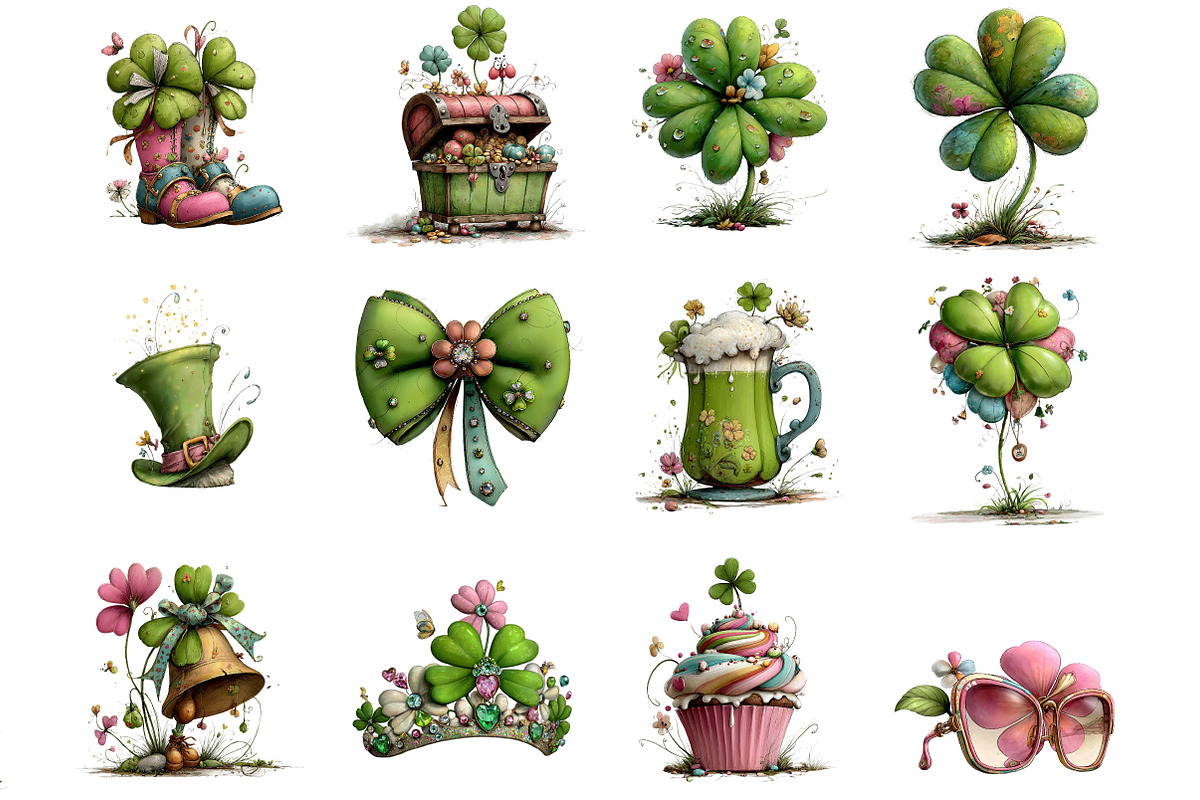 St. Patrick's Day Clipart, an Illustration by DreamArtGraphic (Photo 3 of 4)