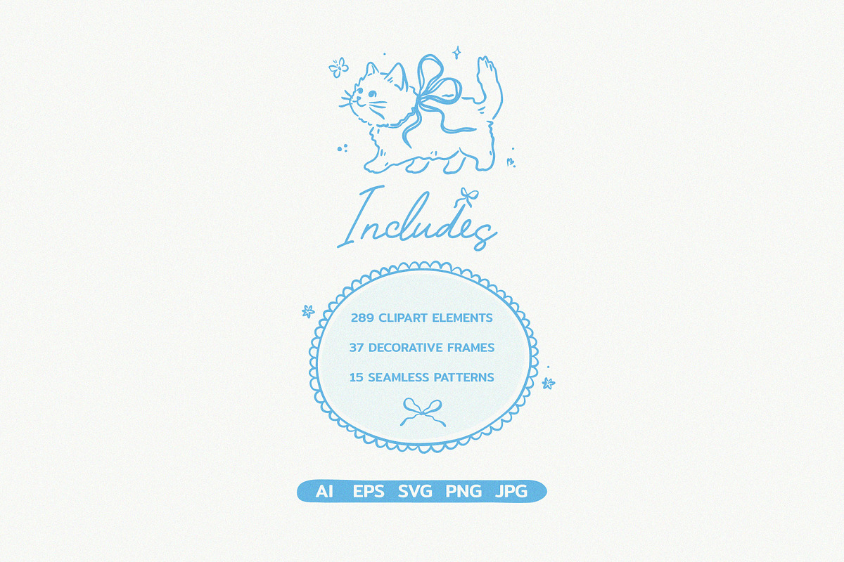 Hand Drawn Whimsy Spring, an Object Graphic by Leila Divine (Photo 2 of 21)