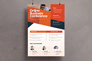 Online Business Conference Flyer, a Flyer Template by MightyDesign (Thumbnail 1 of 8)
