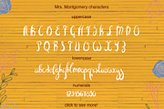 Mrs. Montgomery Brush Font, a Script Font by Daria Chegaieva (Thumbnail 8 of 8)