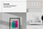 Pack of Frames Mockup, a Household Mockup by Mego-studio (Thumbnail 4 of 7)