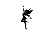 Magical Fairy Silhouette Bundle, an Illustration by jahid234 (Thumbnail 7 of 51)
